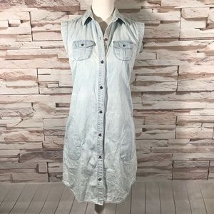 Tommy Hilfiger Denim Dress Sz S/p (M05)